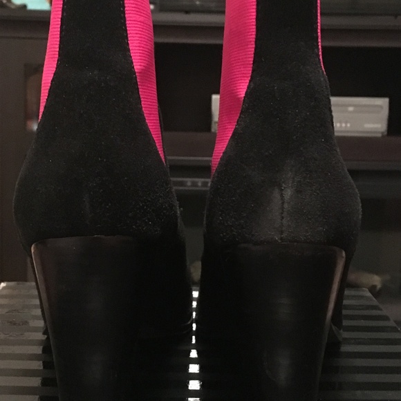 Victoria's Secret - Suede Leather Ankle Boots, 9 - Picture 3 of 5